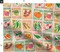 Vegetable Background Garden Gardening Vegetables Veggies Custom Printed Fabric by Spoonflower Various Fabrics by the Yard or Fat Quarter